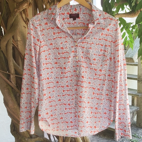 J. Crew Tops - J. Crew Liberty of London Henley, 6